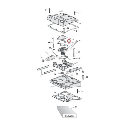 Breater cover gasket TC 99-10