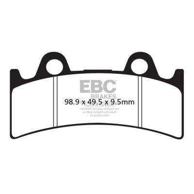Fram: Triumph: 94-97 Daytona Super III 3 cyl. EBC ORGANIC BRAKE PADS