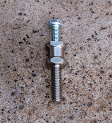 Bult 3/8" UNC kort