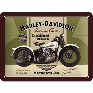 Plåtskylt "Knucklehead"