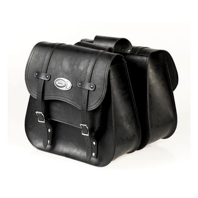 Packväska 2x18 liter i läder