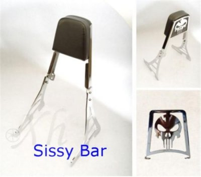 Sissy bar med pakethållare