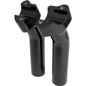 Svarta 4,5" risers